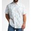 Petrol shortsleeve shirt plus size 1050-4190-Seashell
