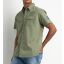Petrol shortsleeve shirt 1020-411-Olive