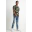 Petrol shortsleeve shirt 1020-432-Forest