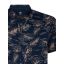 Petrol shortsleeve shirt plus size 1050-4190-Navy