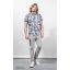 Petrol shortsleeve shirt 436-Deep capri