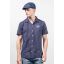 Petrol shortsleeve shirt 440-Dark Indigo