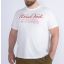 Petrol T-shirt 1040-6010 Plus size-White