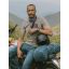 Petrol T-shirt 1040-607-Dark sand