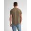 Petrol T-shirt 1050-616-Dark sand