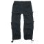 Pure vintage reisitaskuhousut-Black