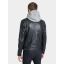RAB Leather hoodjacket 21932-Black