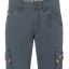 TZ Roger stretch cargo pants-Washed blue