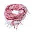 Shemagh Scarf-Red-white