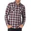 TZ soft flanel shirt 10042-Blue Red