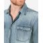 TZ Denim shirt 10164-Sky blue