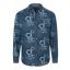 TZ  Hawaii shirt 10053-Aged blue
