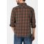 TZ Checkshirt 10109-Brown check