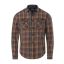 TZ Checkshirt 10109-Brown check