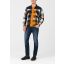 TZ Lumber jacket 10049-Yellow/blue