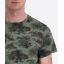 TZ Vintage print T-shirt 20338-Olive