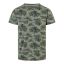 TZ Vintage print T-shirt 20338-Olive
