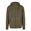 Urban contrast zip Hoody 3944-Olive