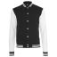 Urban sweat jacket 207-Black/white