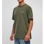 Urban Acid wash T-shirt 5565-Olive