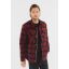 Vintage Ind. Sherpa jacket-Dark red