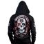 Wornstar zip hood-Death mechanic